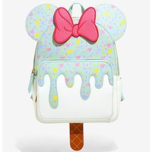 NWT Danielle Nicole Disney Minnie Mouse Ice Cream Mini Backpack